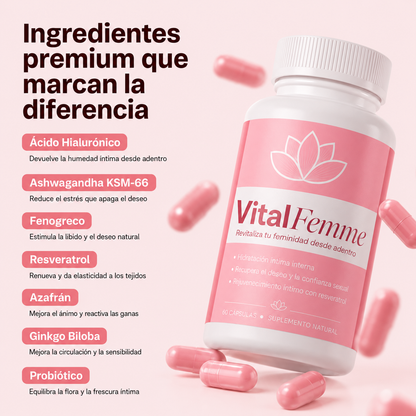 VitalFemme® - Revitaliza tu feminidad desde adentro